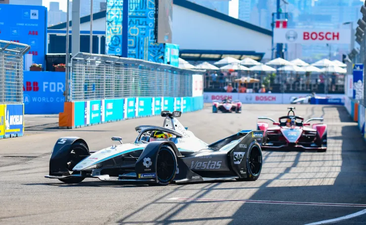 Stoffel Vandoorne en Nueva York