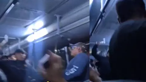 Hacha en autobús de pasajeros.jpg