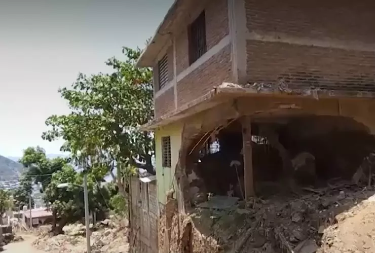 Viviendas en riesgo Acapulco