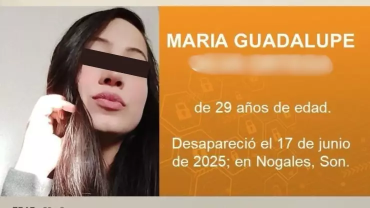 Encuentran sin vida a María Guadalupe Silva Ortega, originaria de Culiacán desaparecida en Nogales, Sonora. .jpg