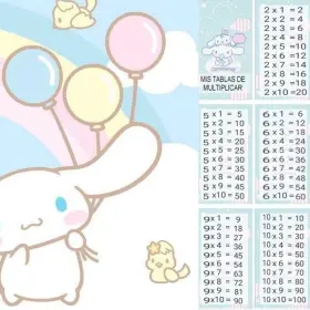 Cinnamoroll Plantillas de tablas de multiplicar.jpeg