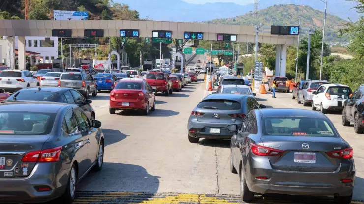 Autopista del Sol, Caseta de cobro La Venta en Acapulco