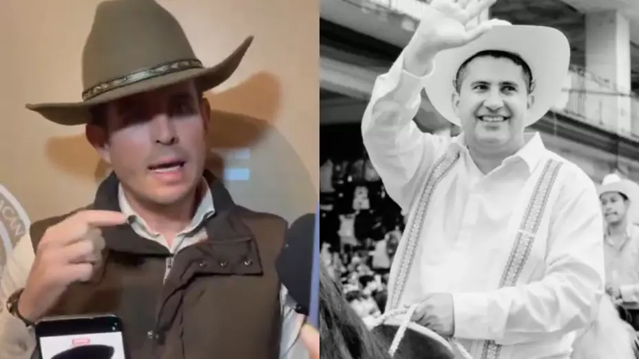 Diputado Carlos Tafolla y alcalde de Uruapan Carlos Manzo