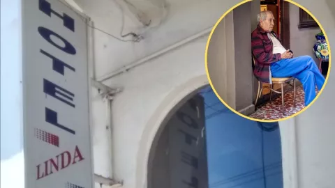Abandonan a abuelito en hotel