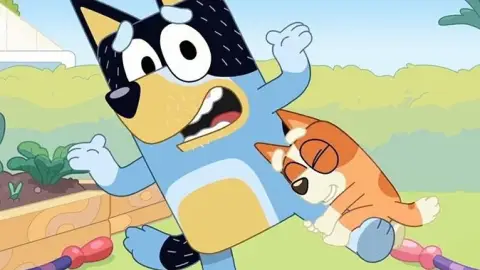 Bluey Masha y el Oso seguridad