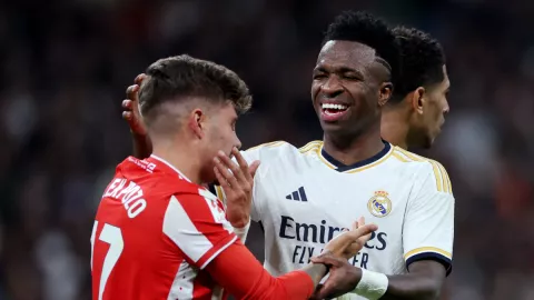 Vinícius ante el Almería