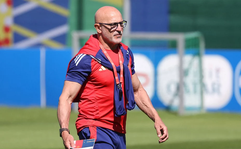 Luis de la Fuente, técnico de la selección de España