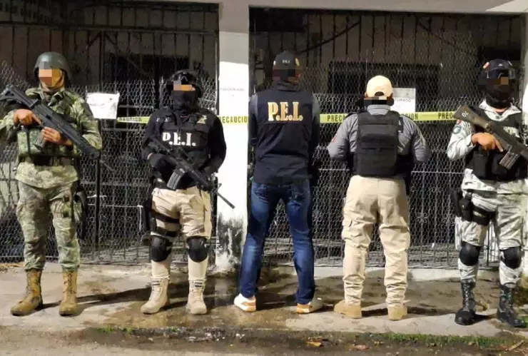 Sujeto es detenido en cateo antidrogas en la colonia Dolores Otero