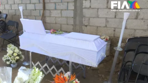 No merecían morir así Despiden a hermanos de 9 años que hallaron muertos en barranca de Morelos
