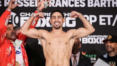 Pesaje Danny García José Benavidez Jr pelea boxeo