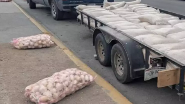 venta de frijol y cebolla Plaza del Ángel, Chihuahua