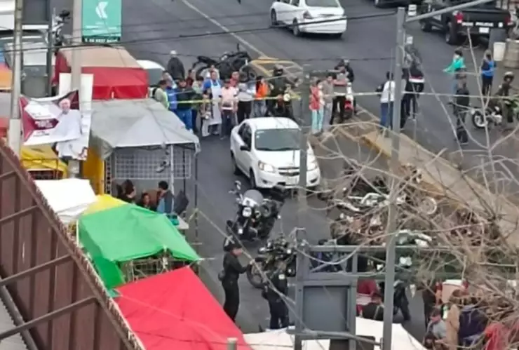 VIDEO: Balacera en un tianguis de juguetes deja varios muertos y lesionados