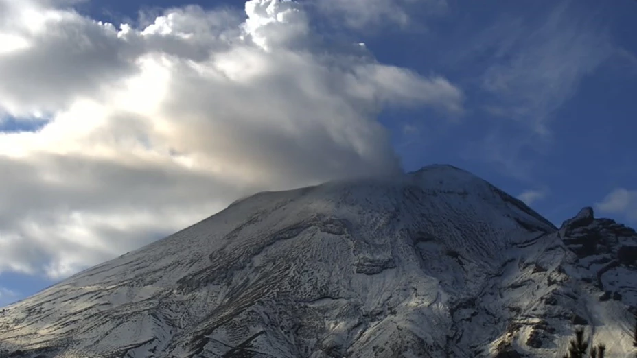 volcán Popocatépetl hoy sábado 22 de febrero de 2025
