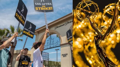 Los premios Emmy se pospusieron debido a la huelga de guionistas y actores en Hollywood