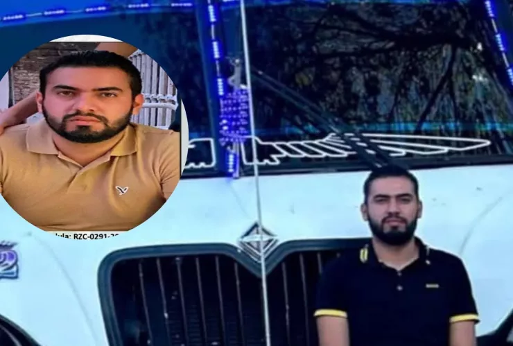 Buscan a Brayan Alexander, chofer de camión desaparecido