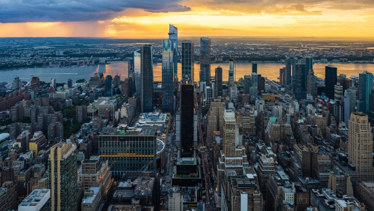 Vista aérea Nueva York