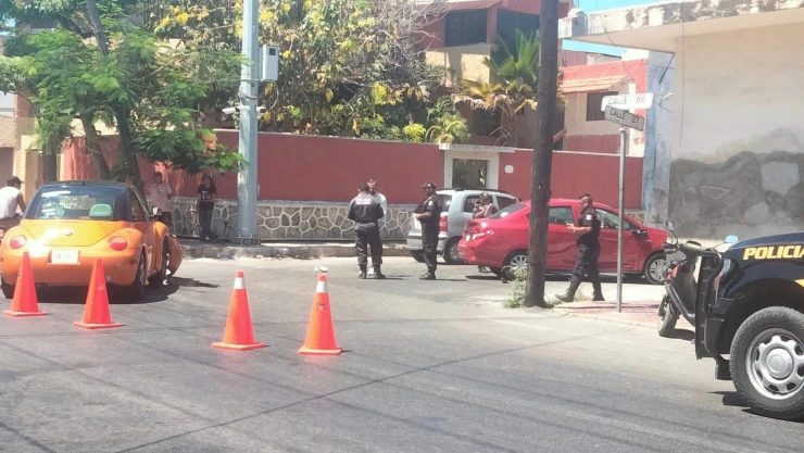 Choque por alcance en Progreso provoca movilización policiaca, FOTO