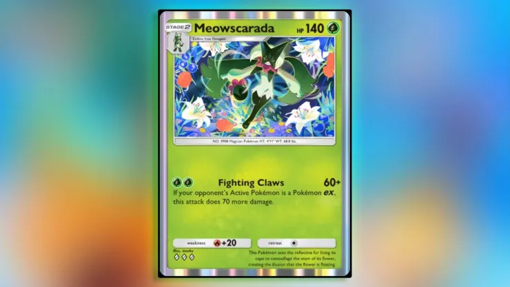 Pokémon TCG Pocket Arma el poderoso deck de Meowscarada