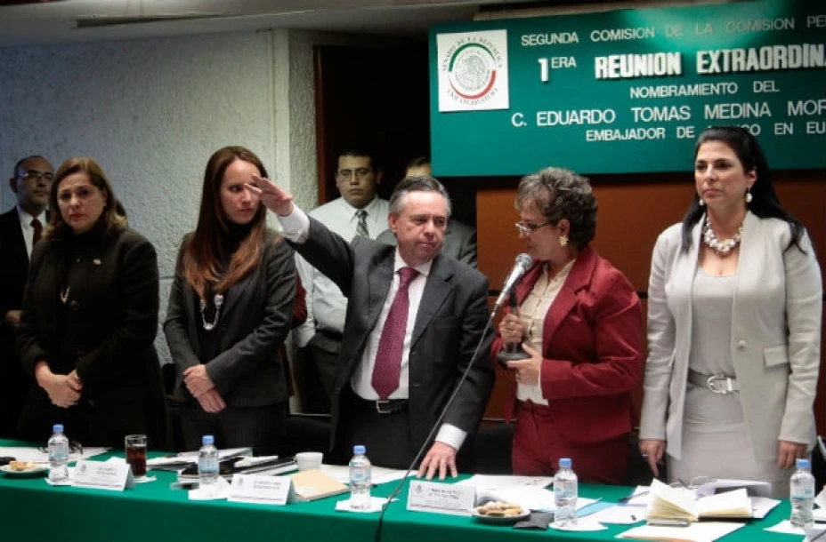 Eduardo Medina Mora protestó como nuevo embajador de México en EUA
