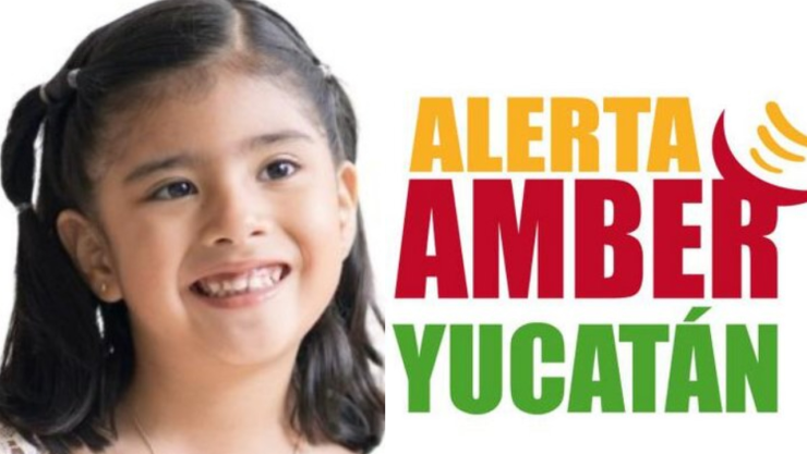 ALERTA AMBER Yucatán Buscan a menor Lucía Estrada Contreras en Mérida