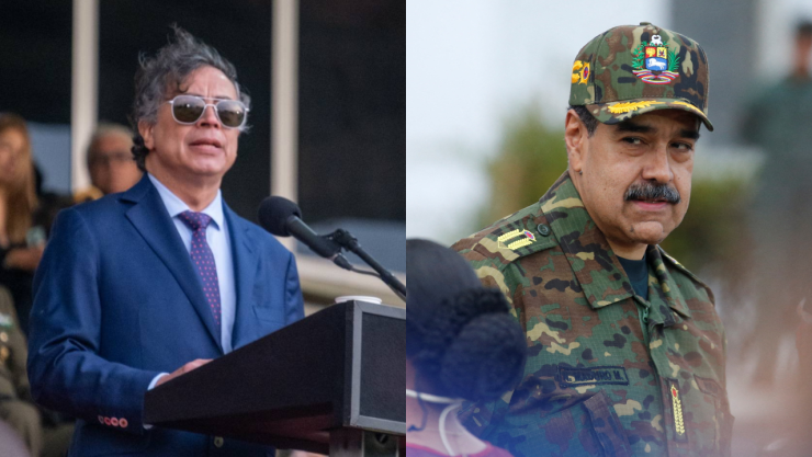 gustavo petro nicolás maduro