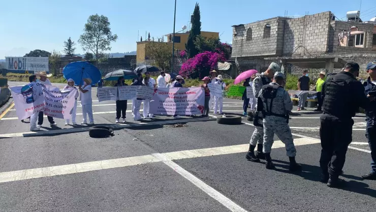 Medicos hacen colapsar la CDMX con bloqueos y manifestaciones