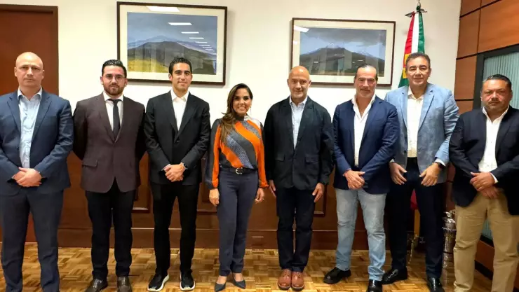 Mara Lezama se reúne con el secretario de la SICT para analizar proyectos de movilidad en Quintana Roo