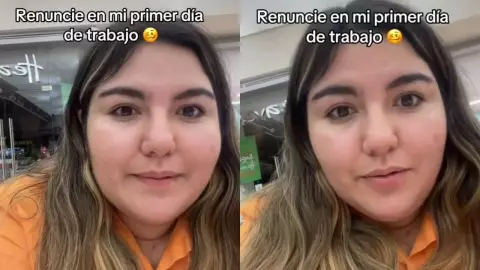 VIDEO: Joven renuncia a su trabajo el primer día porque la explotaban