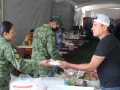 Todos nuestros voluntarios agradecen su enorme apoyo y comida.