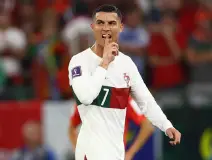 Cristiano Ronaldo con Portugal en Qatar 2022