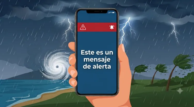 Alerta en celulares por lluvias y huracanes; esto incluirá el mensaje