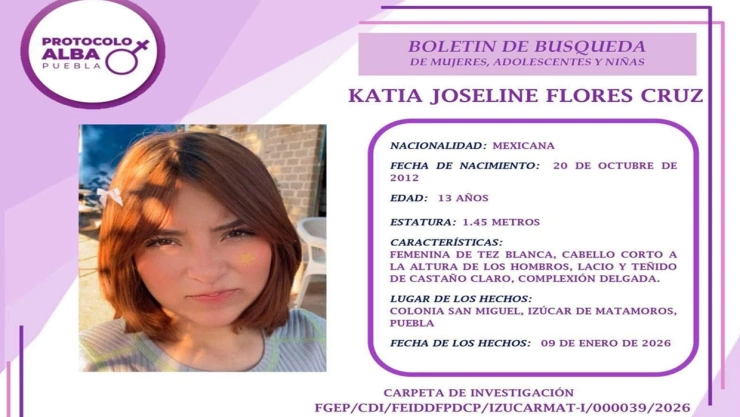 alerta Katia Joseline