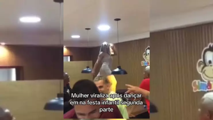 Mamá que perreó en fiesta infantil ahora baila en billar