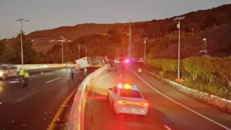 Accidente en la México-Cuernavaca provoca filas kilométricas, ¿qué pasó en la autopista?