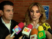 Jorge Salinas y Elizabeth Álvarez