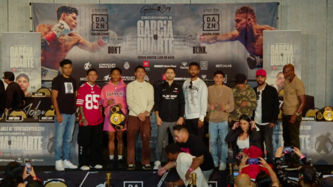 Ryan García Oscar Duarte conferencia de prensa