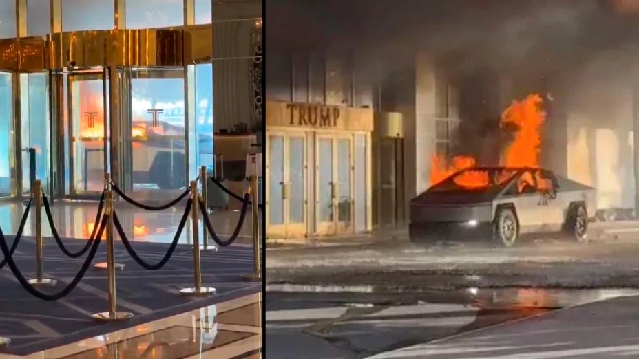 Explosión Tesla Cybertruck 