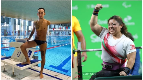Estos son los atletas mexicanos paralímpicos para natación y powerlifting