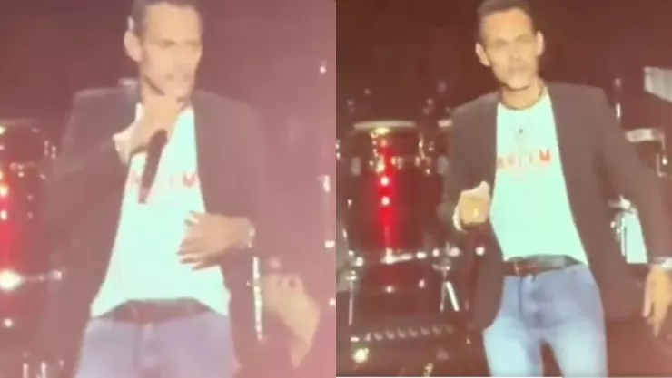 Lanzan botellazo a Marc Anthony en pleno concierto VIDEO.jpg