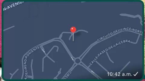 ubicación real de Whatsapp