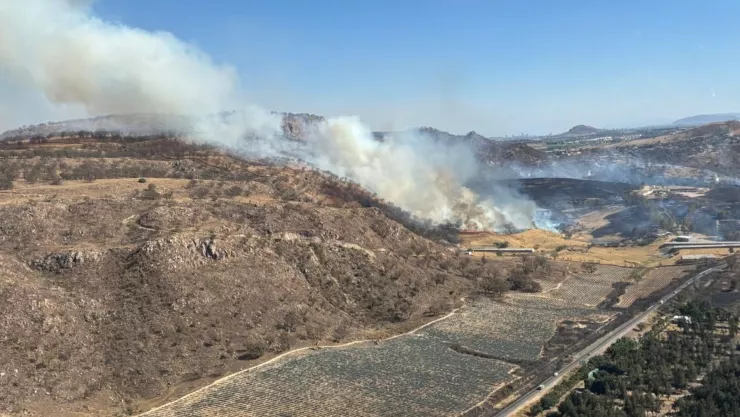 ¡Siguen los incendios en Jalisco! Estos son los municipios afectados por el fuego hoy 7 de abril