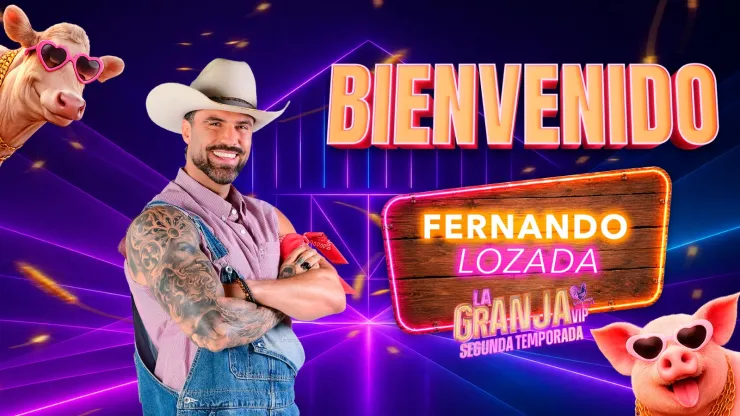 Fernando Lozada es el Septimo Granjero de la Granja VIP Segunda temporada