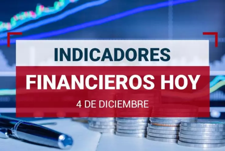 Precio del dólar y otros indicadores financieros hoy 4 de diciembre