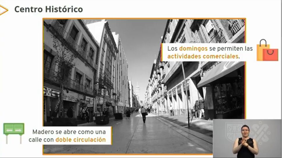 Los comercios en calle Madero reabrirán los domingos a partir del 18 de octubre