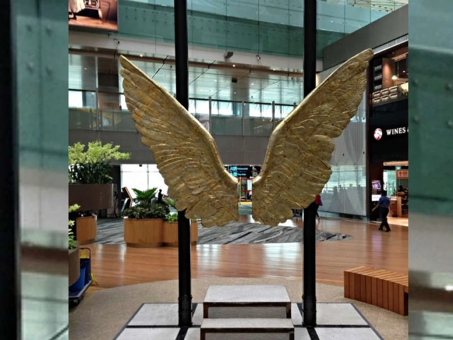 Escultura Alas de Méico