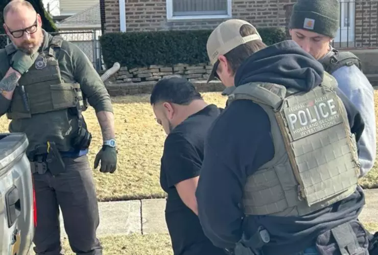 Arresto a cargo de los agentes del ICE