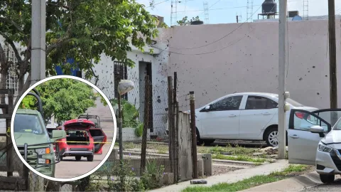 Balacera en fraccionamiento Nakayama sector Barrancos Culiacán