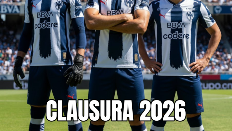ÚLTIMA HORA: los 3 futbolistas que llegarán a Rayados de Monterrey para el Clausura 2026