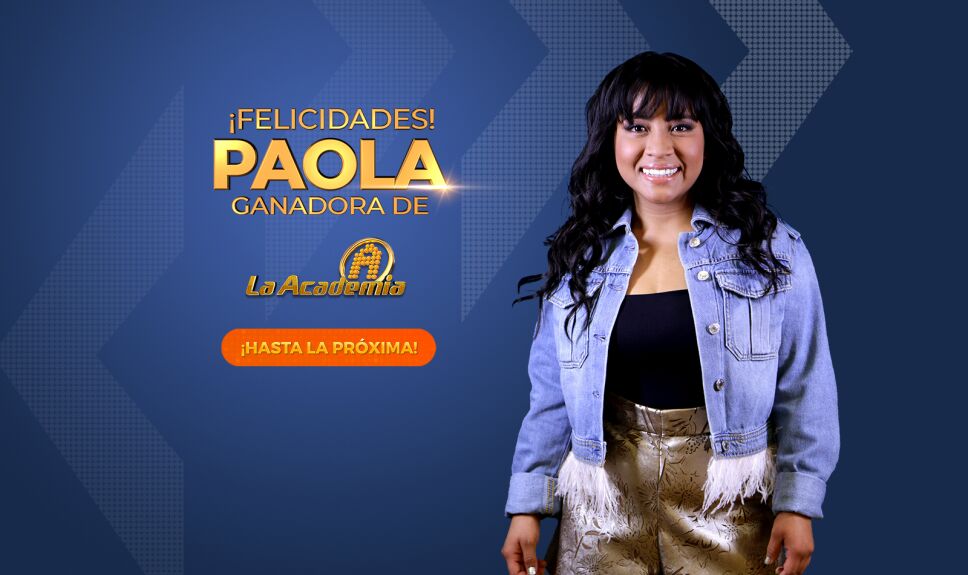 La Academia Home Ganador Paola