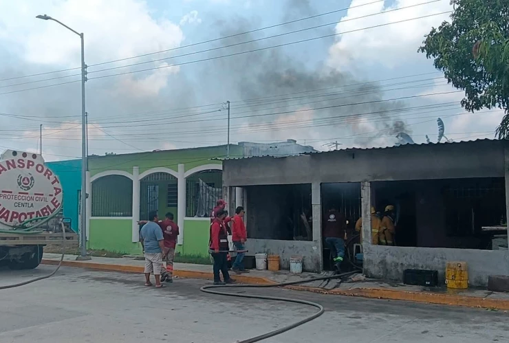 Incendio Tabasco